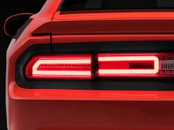 Raxiom - Raxiom CH3005 Chrome Housing Red Lens LED Taillights for 08-14 Dodge Challenger - Image 1