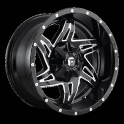 Fuel 1PC - Fuel Off Road D61917908350 D619 PODIUM 17x9 6x5.5 1mm Matte Gunmetal/Black - Image 1