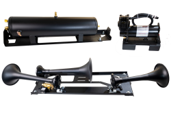 Kleinn Automotive Accessories - Kleinn Automotive FSD23-734 Onboard Air System Model 730 Horn for Ford F250/F350 - Image 1