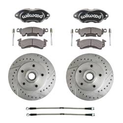 The Right Stuff Detailing - The Right Stuff Detailing RCP69S Chevrolet Pontiac Brake Conversion Kit Front - Image 1