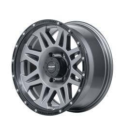 Pro Comp Wheels - Pro Comp Wheels PA05 TORQ 17x8 6x5.5 -6mm Graphite/Black Lip 2605-7883 - Image 1