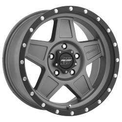 Pro Comp Wheels - Pro Comp Wheels PA35 PREDATOR 17x8.5 5x5.0 0mm Dark Gray/Black PXA2635-78573 - Image 3