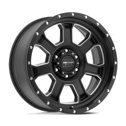Pro Comp Wheels - Pro Comp Wheels PA43 SLEDGE 20x9 5x5.0 0mm Satin Black/Milled PXA5143-2973 - Image 1