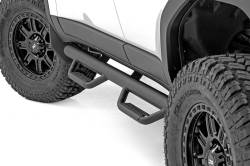 Rough Country Suspension Systems - Rough Country RCT2024 3" Drop Step Nerf Bars Black for 24-25 Land Cruiser - Image 1
