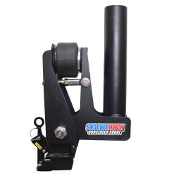 Shocker Hitch - Shocker Hitch 4RND-BLK-SL-9 Shocker 30K Offset Gooseneck Air Hitch 2-5/16" Ball - Image 1