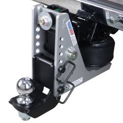 Shocker Hitch - Shocker Hitch SH-540-200-2 Shocker Streamline 10K 2" Aluminum Air Receiver Hitch - Image 1
