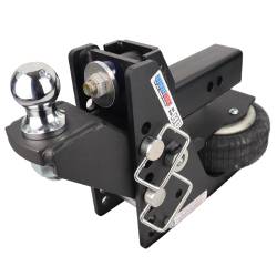 Shocker Hitch - Shocker Hitch SH-HDMB610-250-2 Shocker HD 20K 2.5" Max Black Air Receiver Hitch - Image 1