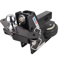 Shocker Hitch - Shocker Hitch SH-HDMB610-250-2SC Shocker HD 20K 2.5" Max Black Air Hitch - Image 1