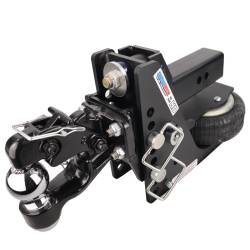 Shocker Hitch - Shocker Hitch SH-HDMB636-250-25 Shocker HD 16K 2.5" Max Black Air Receiver Hitch - Image 1