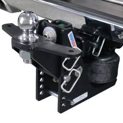 Shocker Hitch - Shocker Hitch SH-MB610-200-2SC Shocker 12K 2" Max Black Air Receiver Hitch - Image 1