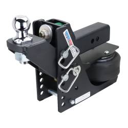 Shocker Hitch - Shocker Hitch SH-MB610-250-2 Shocker 12K 2.5" Max Black Air Receiver Hitch - Image 1