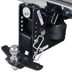 Shocker Hitch - Shocker Hitch SH-MB640-200-2SC Shocker 12K 2" Max Black Air Receiver Hitch - Image 1