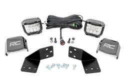 Rough Country Suspension Systems - Rough Country 96113 Rear Cab Mount 3" LED Pod Light Kit for CFMoto Uforce 1000 - Image 1