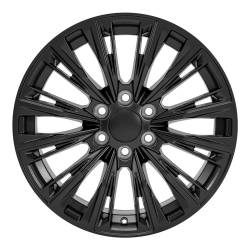 OE Wheels LLC - OE Wheels CA93-20090-6550-28B1 Replica CA93 Escalade 20x9 Satin Black - Image 2