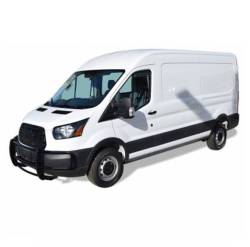 Black Horse Off Road - Black Horse 17FOTRMA Black SPARTAN Grille Guard for Transit-150/250/350 - Image 2