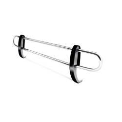 Black Horse Off Road - Black Horse 8D047018SS Stainless Steel Rear Bumper Guard for 11-19 Ford Explorer - Image 1