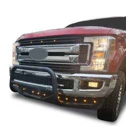 Black Horse Off Road - Black Horse MBT-MF103 Max-T Black Bull Bar 17-25 Ford F250/F350/F450/F550 - Image 1
