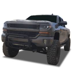 Black Horse Off Road - Black Horse MBT-MG203 Max-T Bull Bar Textured Black 07-18 Sierra/Silverado 1500 - Image 1
