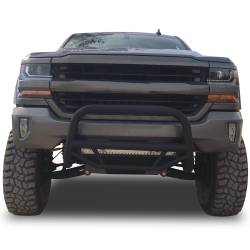 Black Horse Off Road - Black Horse MBT-MG203 Max-T Bull Bar Textured Black 07-18 Sierra/Silverado 1500 - Image 2