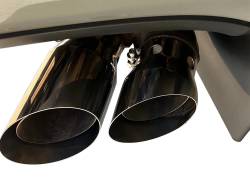Black Horse Off Road - Black Horse MT-FOSDS Muffler Tip SS for 08-24 Ford F250/F350/F450 Super Duty - Image 1