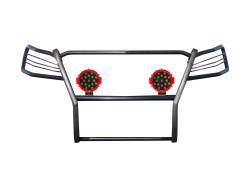 Black Horse Off Road - Black Horse 17FP10MA-PLR Black Grille Guard WLED for 19-23 Ford Ranger - Image 2