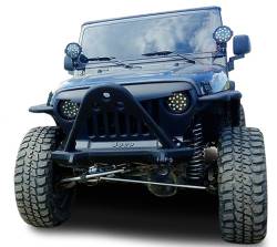 Black Horse Off Road - Black Horse PL2265 LED 7" Diameter Lights Clear Universal - Image 2