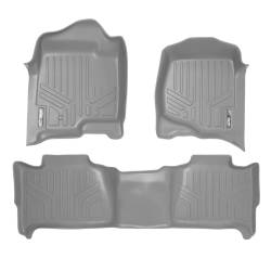 SMARTLINER - Smartliner SA2015/B2015 Gray Front/Rear Floor Liners for Tahoe/Suburban/Yukon/XL - Image 1