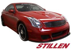 Stillen - Stillen 1036009 Unpainted Front Bumper Fascia for 03-07 Infiniti G35 Coupe - Image 7