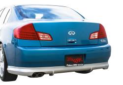 Stillen - Stillen 103718 Unpainted Rear Valance for 03-04 Infiniti G35 Sedan - Image 1