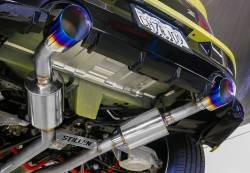 Stillen - Stillen 504504 Cat Back Exhaust Street Series Burnt Blue Tip for 23-24 Nissan Z - Image 2