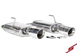 Stillen - Stillen 508321 SS Axle Back Exhaust System for 16-18 Nissan Altima 3.5/2.5 Sedan - Image 3