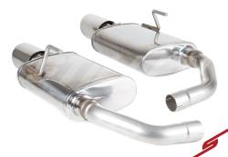 Stillen - Stillen 508321 SS Axle Back Exhaust System for 16-18 Nissan Altima 3.5/2.5 Sedan - Image 7
