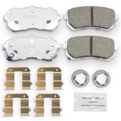 NRS Brakes - NRS Brakes NC1398 REAR Disc Brake Pad Set for Dodge Hyundai/Kia & Nissan - Image 1