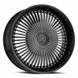Cavallo - Cavallo Wheel CLV-41 18x8 4x100/4.5 35mm Black/Machined CLV-41188041001143+35BM - Image 1