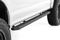 Rough Country Suspension Systems - Rough Country LED Backlit Running Boards Black F150/Super Duty Crew 55005 - Image 4