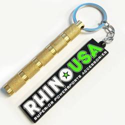 Rhino USA - Rhino USA RNO-TIRE-DEFLTR-KYCHN 0-60 Psi Tire Deflator Keychain - Image 2