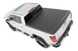 Rough Country Suspension Systems - Rough Country 41308650A Soft Tri-Fold Tonneau Cover 19-26 Silv/Sierra 1500 6.6' - Image 2