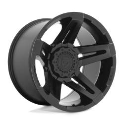 Fuel 1PC - Fuel Off Road D763 SFJ 20x9 BLANK 1mm Matte Black D763209000-01 - Image 1