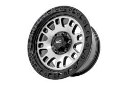Rough Country Suspension Systems - Rough Country 82 Series Wheel 17x9 6x5.5 -12mm Gloss Black/Machined 82170912M - Image 4