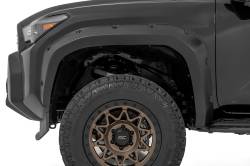 Rough Country Suspension Systems - Rough Country Pocket Fender Flares Black for 25+ Toyota 4Runner F-T12511 - Image 4