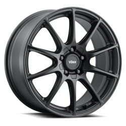 Voxx - Voxx D-148178 Cotto 17x7.5 5-100/114.3 CB73.1 et40 Matte Black - Image 1