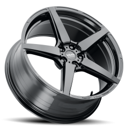 Voxx - Voxx D-148536 Modena 18x8.5 5-108 CB63.4 et35 Gloss Black - Image 2