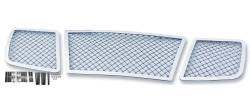 APS - APS Wire Mesh Grille-Polish for 04-07 Nissan Titan/Armada GR14GED22S - Image 2