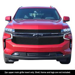 APS - APS Wire Mesh Grille Black 21-25 Chevrolet Tahoe LT/RST/Premier GR03GEB79H - Image 1