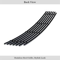 APS - APS Stainless Billet Bumper Grille Black for 01-04 Toyota Sequoia GR20FEC97J - Image 3