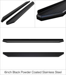 APS - APS IB04PAG8H H-Series Running Boards Black for 09-18 Ram 1500/09-25 HD Reg - Image 3