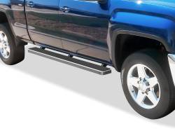 APS - APS IB03EJJ1C IStep 5" Running Boards-Brushed for 01-13 Silverado/Sierra Crew - Image 1