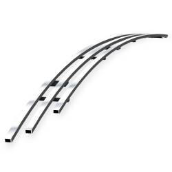 APS - APS Stainless Billet Grille-Polish 08-11 Ford Focus GR06FFF62S - Image 2