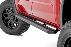 Rough Country Suspension Systems - Rough Country LED Backlit Running Boards Black for 22-25 Tundra CrewMax 55006 - Image 2
