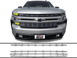 Quality Automotive Accessories - QAA SGC56105 2Pc Chrome ABS Grille Overlay for 2016-2018 Chevy Malibu - Image 2